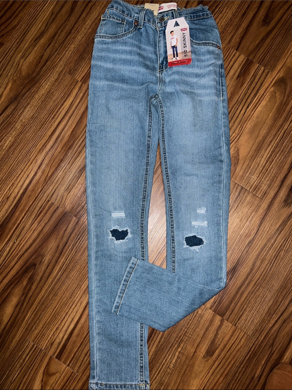 Levi's kids Skinny Jeans - Light Blue Wash